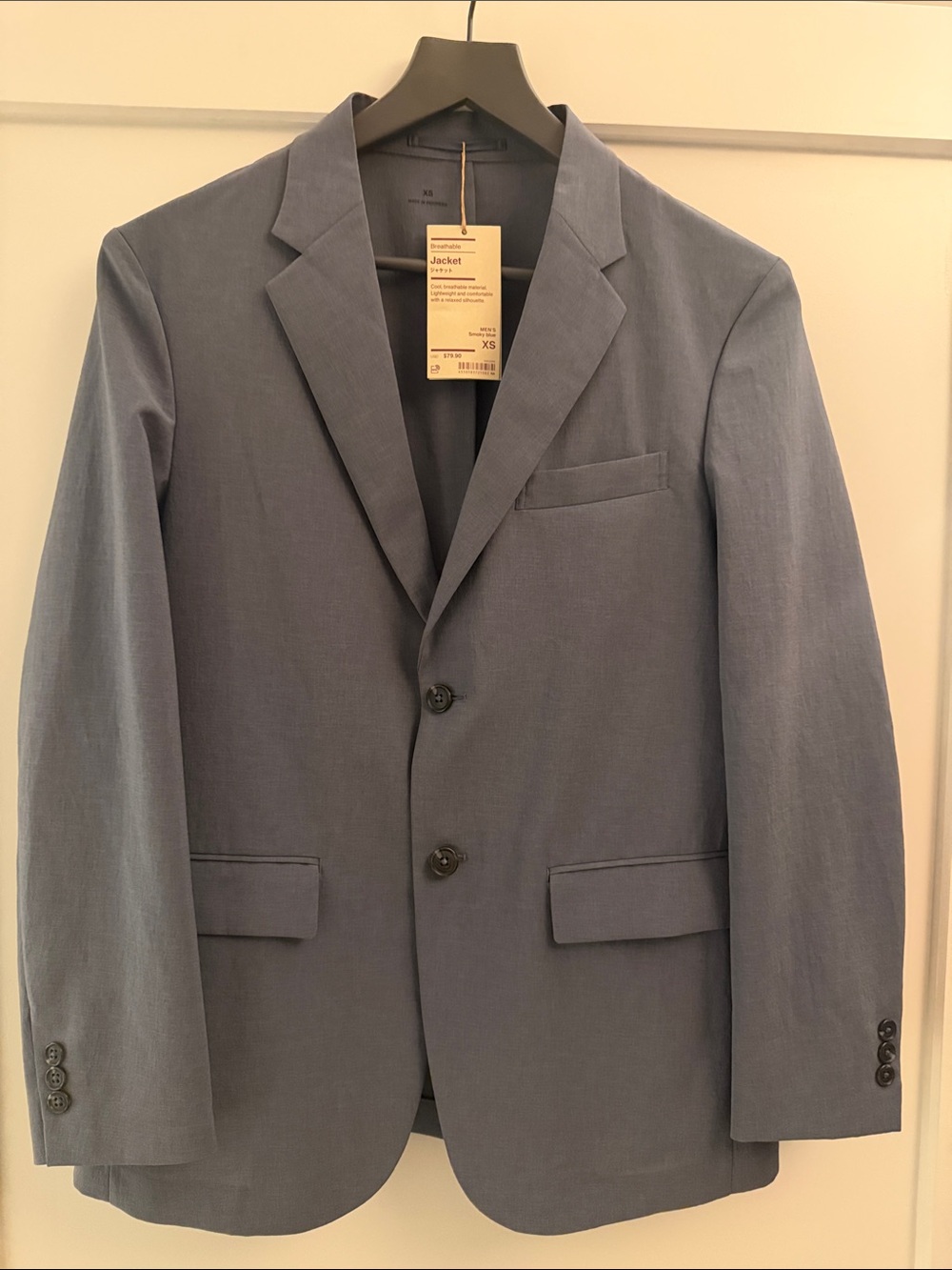 Muji Smoky Blue Men's Jacket
